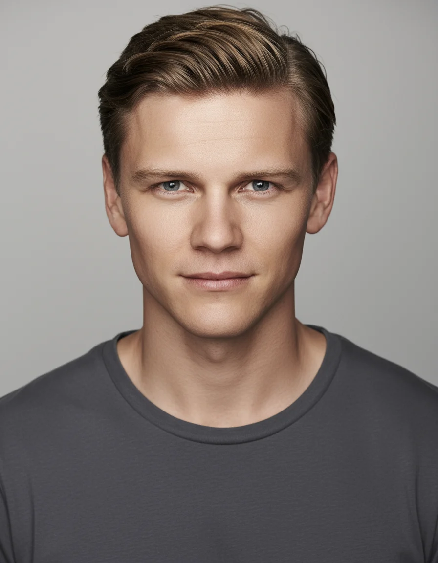 Casting-standardi AI headshot style