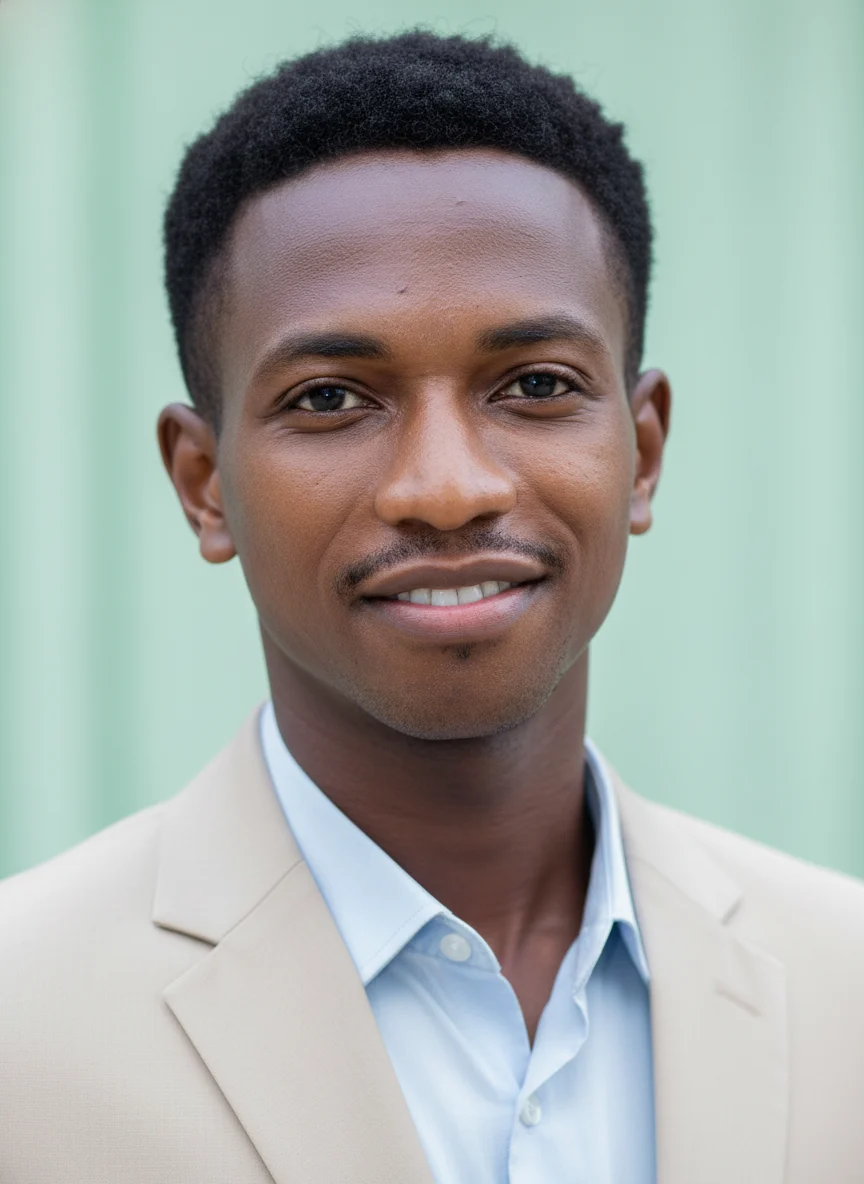 Mintgrün AI headshot style