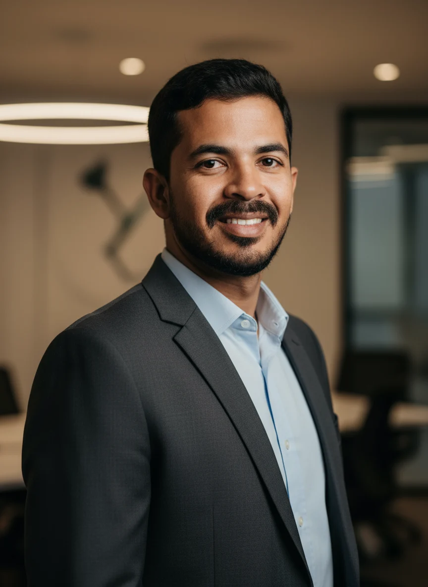 Smart-Casual-Blazer AI headshot style